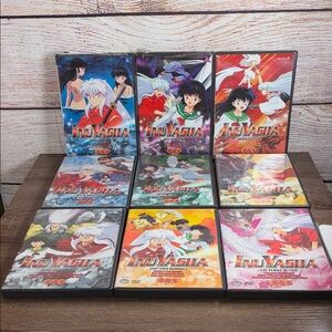 InuYasha DVD Collection Volumes 10-19 Pre Owned